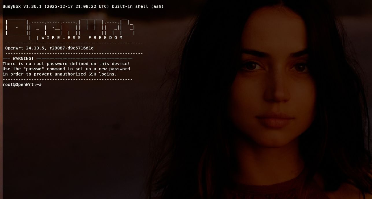 openwrt ssh