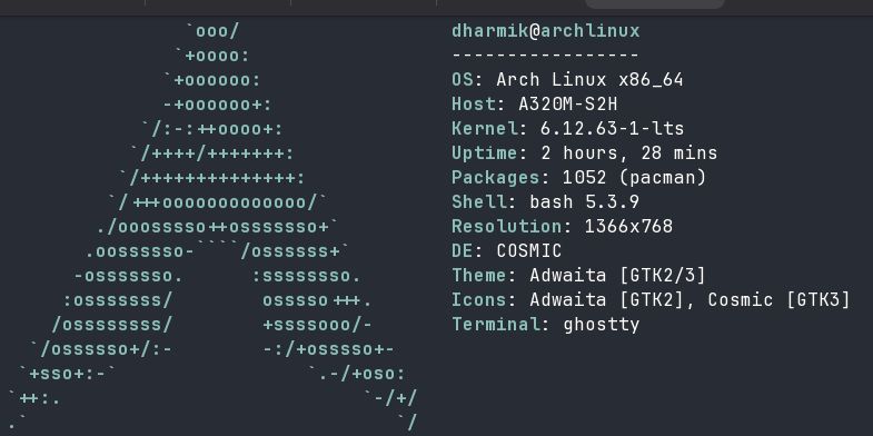 neofetch